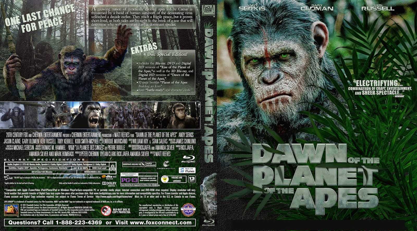 Планета обезьян 4 - дата выхода фильма в россии, трейлер, последние новости