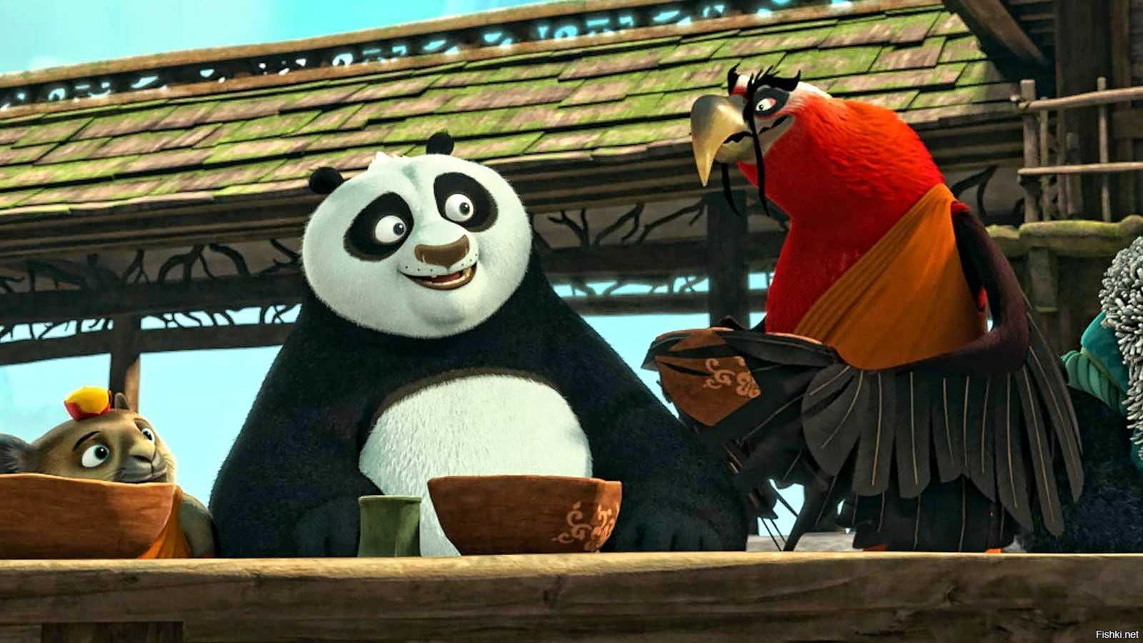 Мультфильмы кунг-фу панда все части 1,2,3,4 по порядку список